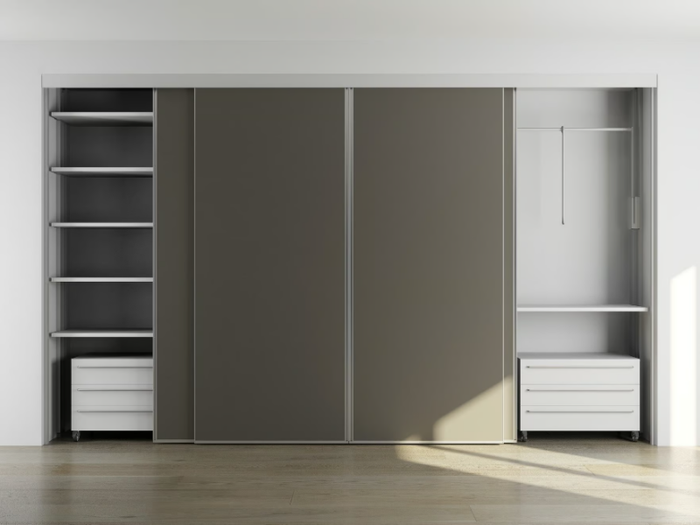 ALIANTE - Custom HPL walk-in wardrobe _ De Rosso